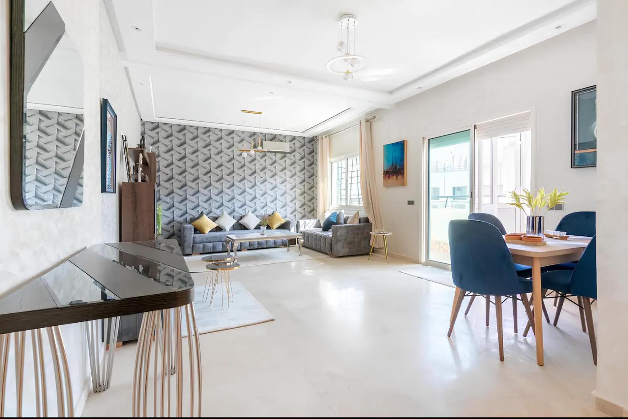 Spacieux Appartement 80 M² - Centre De Casablanca Exterior foto